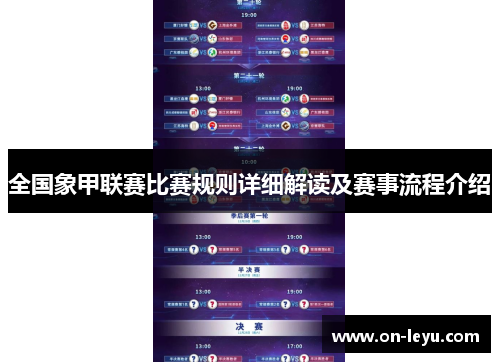 全国象甲联赛比赛规则详细解读及赛事流程介绍