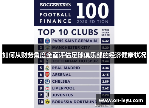如何从财务角度全面评估足球俱乐部的经济健康状况