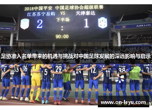 足协准入名单带来的机遇与挑战对中国足球发展的深远影响与启示